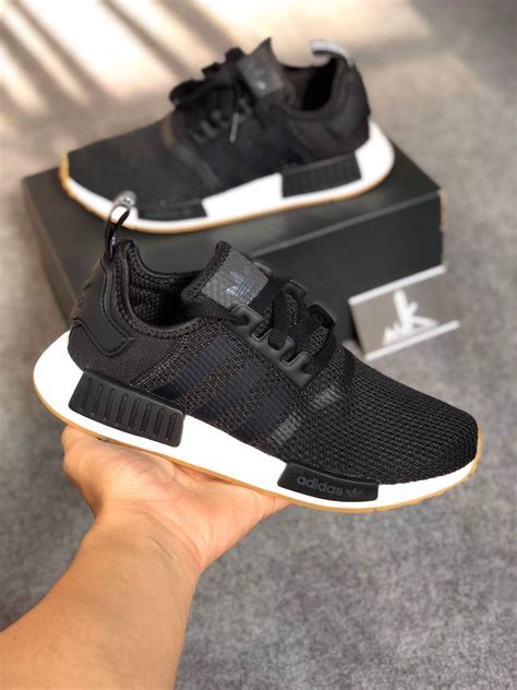 NMD r1 black gum